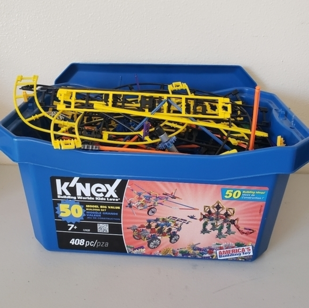 K'NEX Imagine‎ 50 Model Big Value Building Set 408pc #12420 + Mighty Makers